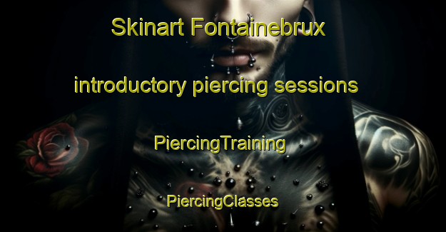 Skinart Fontainebrux introductory piercing sessions | #PiercingTraining #PiercingClasses #SkinartTraining-France