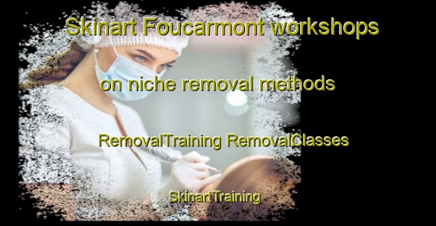 Skinart Foucarmont workshops on niche removal methods | #RemovalTraining #RemovalClasses #SkinartTraining-France