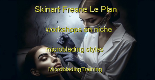 Skinart Fresne Le Plan workshops on niche microblading styles | MicrobladingTraining | MicrobladingClasses | SkinartTraining-France