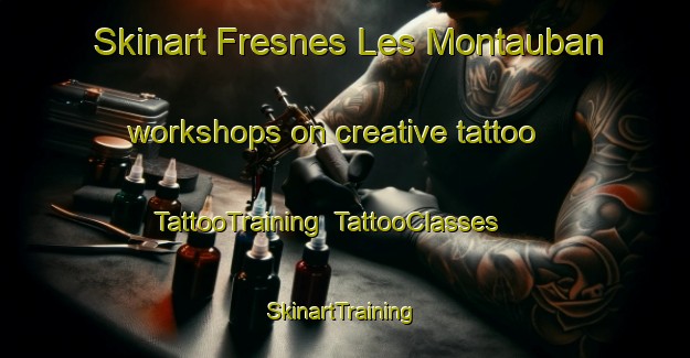 Skinart Fresnes Les Montauban workshops on creative tattoo | TattooTraining | TattooClasses | SkinartTraining-France