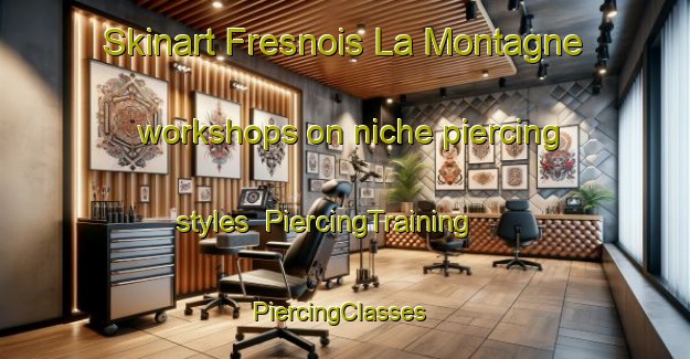 Skinart Fresnois La Montagne workshops on niche piercing styles | PiercingTraining | PiercingClasses | SkinartTraining-France