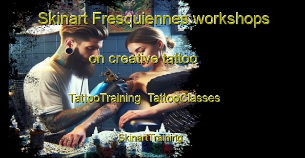 Skinart Fresquiennes workshops on creative tattoo | TattooTraining | TattooClasses | SkinartTraining-France