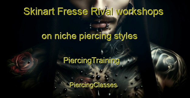Skinart Fresse Rival workshops on niche piercing styles | PiercingTraining | PiercingClasses | SkinartTraining-France