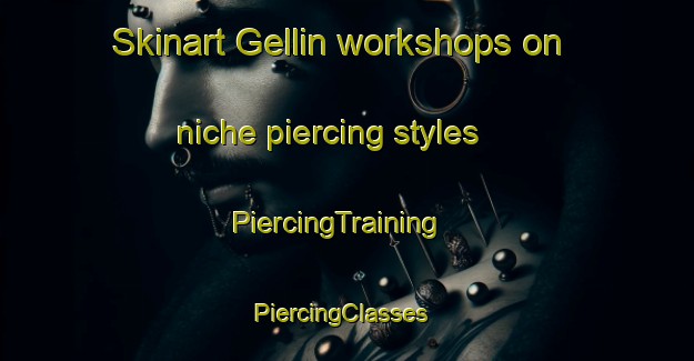 Skinart Gellin workshops on niche piercing styles | PiercingTraining | PiercingClasses | SkinartTraining-France
