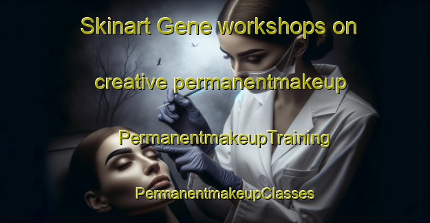 Skinart Gene workshops on creative permanentmakeup | #PermanentmakeupTraining #PermanentmakeupClasses #SkinartTraining-France