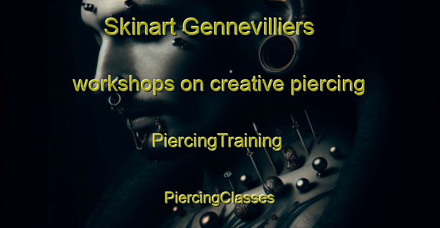 Skinart Gennevilliers workshops on creative piercing | #PiercingTraining #PiercingClasses #SkinartTraining-France