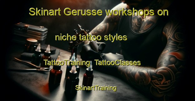 Skinart Gerusse workshops on niche tattoo styles | TattooTraining | TattooClasses | SkinartTraining-France