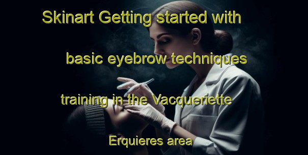 Skinart Getting started with basic eyebrow techniques training in the Vacqueriette Erquieres area | EyebrowTraining | EyebrowClasses | SkinartTraining-France