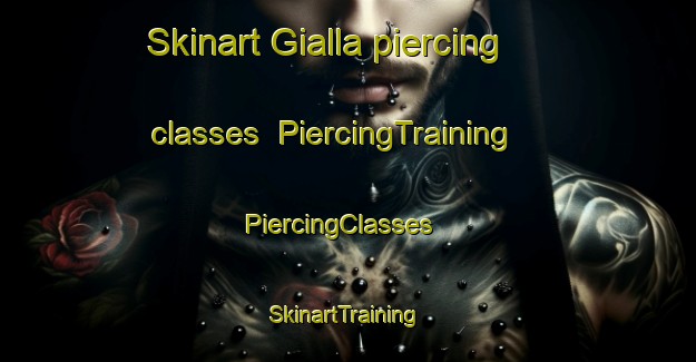 Skinart Gialla piercing classes | PiercingTraining | PiercingClasses | SkinartTraining-France