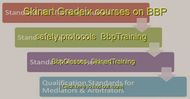 Skinart Gradeix courses on BBP safety protocols | BbpTraining | BbpClasses | SkinartTraining-France