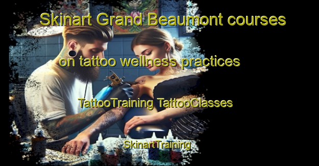 Skinart Grand Beaumont courses on tattoo wellness practices | #TattooTraining #TattooClasses #SkinartTraining-France