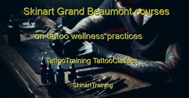 Skinart Grand Beaumont courses on tattoo wellness practices | #TattooTraining #TattooClasses #SkinartTraining-France