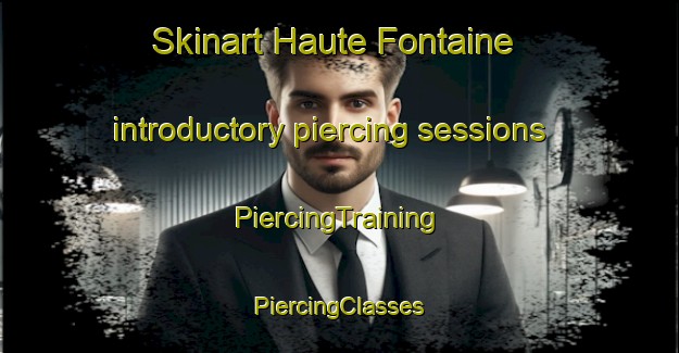 Skinart Haute Fontaine introductory piercing sessions | #PiercingTraining #PiercingClasses #SkinartTraining-France