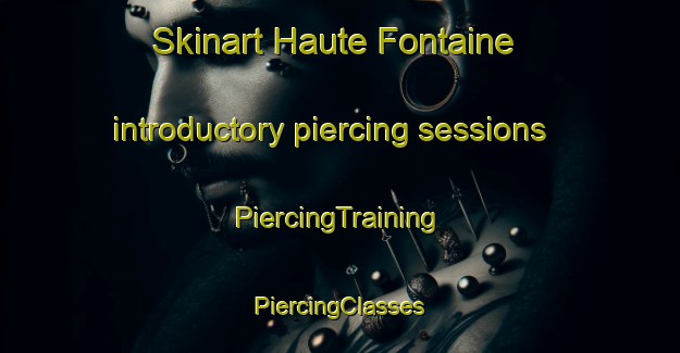 Skinart Haute Fontaine introductory piercing sessions | #PiercingTraining #PiercingClasses #SkinartTraining-France