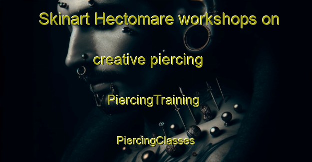 Skinart Hectomare workshops on creative piercing | #PiercingTraining #PiercingClasses #SkinartTraining-France