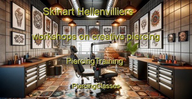 Skinart Hellenvilliers workshops on creative piercing | #PiercingTraining #PiercingClasses #SkinartTraining-France