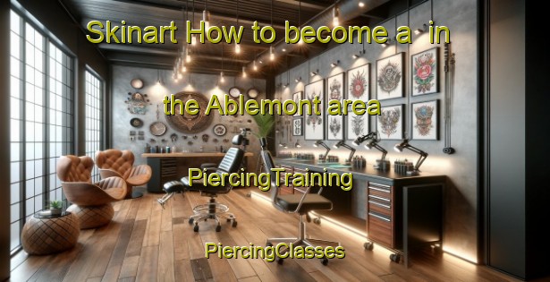 Skinart How to become a  in the Ablemont area | #PiercingTraining #PiercingClasses #SkinartTraining-France