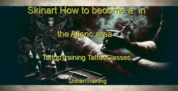 Skinart How to become a  in the Allenc area | #TattooTraining #TattooClasses #SkinartTraining-France