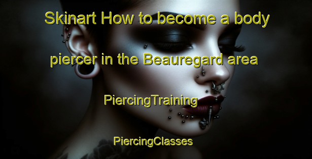 Skinart How to become a body piercer in the Beauregard area | PiercingTraining | PiercingClasses | SkinartTraining-France