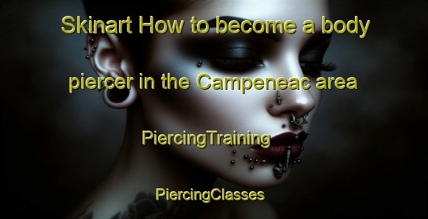 Skinart How to become a body piercer in the Campeneac area | PiercingTraining | PiercingClasses | SkinartTraining-France