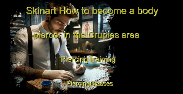 Skinart How to become a body piercer in the Crupies area | PiercingTraining | PiercingClasses | SkinartTraining-France