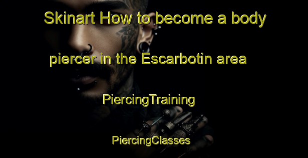 Skinart How to become a body piercer in the Escarbotin area | PiercingTraining | PiercingClasses | SkinartTraining-France