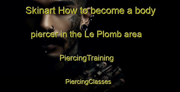 Skinart How to become a body piercer in the Le Plomb area | PiercingTraining | PiercingClasses | SkinartTraining-France
