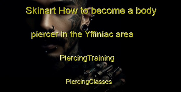 Skinart How to become a body piercer in the Yffiniac area | PiercingTraining | PiercingClasses | SkinartTraining-France