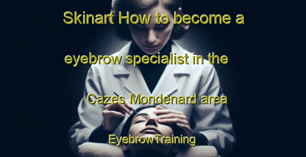 Skinart How to become a eyebrow specialist in the Cazes Mondenard area | EyebrowTraining | EyebrowClasses | SkinartTraining-France
