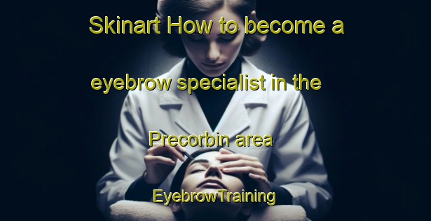 Skinart How to become a eyebrow specialist in the Precorbin area | EyebrowTraining | EyebrowClasses | SkinartTraining-France