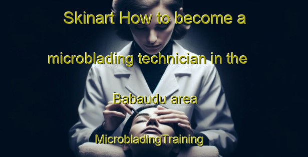 Skinart How to become a microblading technician in the Babaudu area | MicrobladingTraining | MicrobladingClasses | SkinartTraining-France