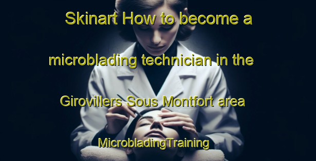 Skinart How to become a microblading technician in the Girovillers Sous Montfort area | MicrobladingTraining | MicrobladingClasses | SkinartTraining-France