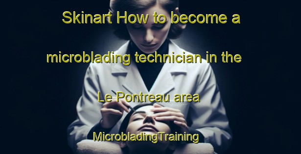 Skinart How to become a microblading technician in the Le Pontreau area | MicrobladingTraining | MicrobladingClasses | SkinartTraining-France