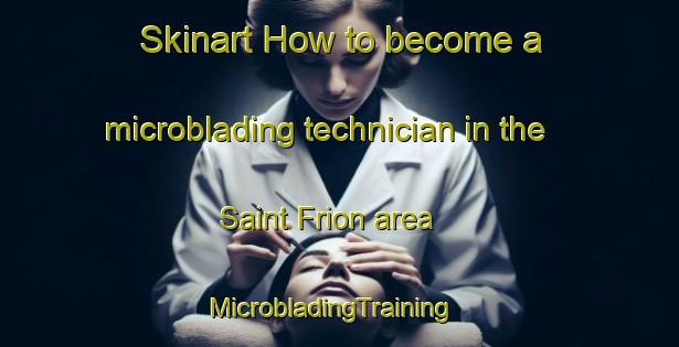 Skinart How to become a microblading technician in the Saint Frion area | MicrobladingTraining | MicrobladingClasses | SkinartTraining-France