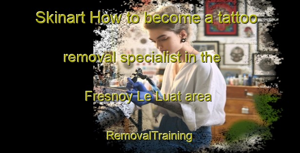 Skinart How to become a tattoo removal specialist in the Fresnoy Le Luat area | RemovalTraining | RemovalClasses | SkinartTraining-France
