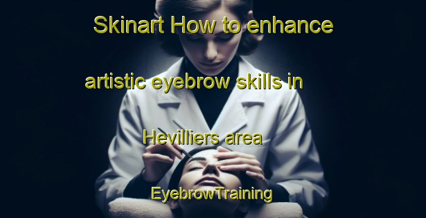 Skinart How to enhance artistic eyebrow skills in Hevilliers area | EyebrowTraining | EyebrowClasses | SkinartTraining-France