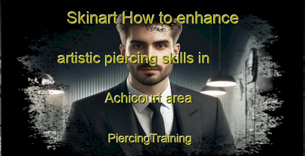 Skinart How to enhance artistic piercing skills in Achicourt area | #PiercingTraining #PiercingClasses #SkinartTraining-France