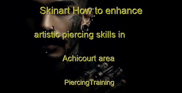 Skinart How to enhance artistic piercing skills in Achicourt area | #PiercingTraining #PiercingClasses #SkinartTraining-France