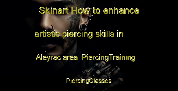 Skinart How to enhance artistic piercing skills in Aleyrac area | #PiercingTraining #PiercingClasses #SkinartTraining-France