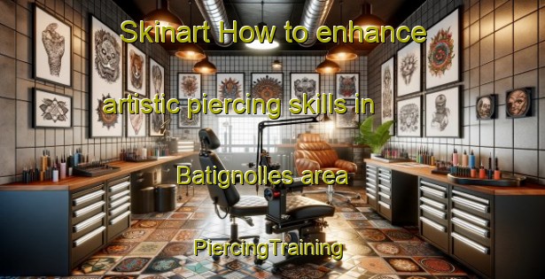 Skinart How to enhance artistic piercing skills in Batignolles area | #PiercingTraining #PiercingClasses #SkinartTraining-France