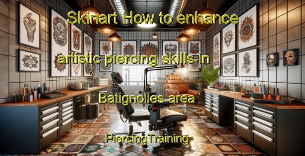Skinart How to enhance artistic piercing skills in Batignolles area | PiercingTraining | PiercingClasses | SkinartTraining-France