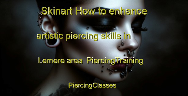 Skinart How to enhance artistic piercing skills in Lemere area | PiercingTraining | PiercingClasses | SkinartTraining-France