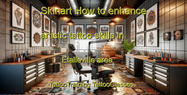 Skinart How to enhance artistic tattoo skills in Etalleville area | #TattooTraining #TattooClasses #SkinartTraining-France