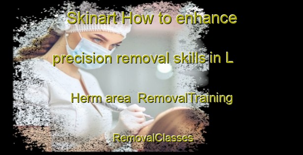 Skinart How to enhance precision removal skills in L Herm area | RemovalTraining | RemovalClasses | SkinartTraining-France