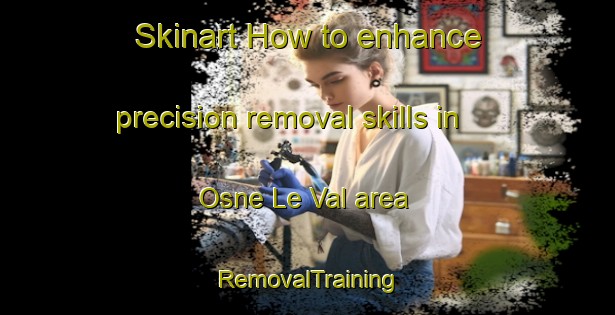 Skinart How to enhance precision removal skills in Osne Le Val area | RemovalTraining | RemovalClasses | SkinartTraining-France