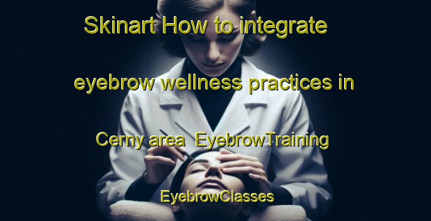 Skinart How to integrate eyebrow wellness practices in Cerny area | EyebrowTraining | EyebrowClasses | SkinartTraining-France