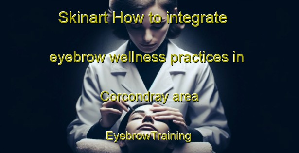 Skinart How to integrate eyebrow wellness practices in Corcondray area | EyebrowTraining | EyebrowClasses | SkinartTraining-France