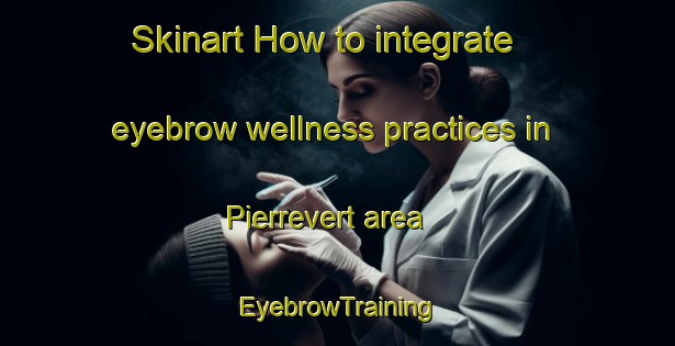 Skinart How to integrate eyebrow wellness practices in Pierrevert area | EyebrowTraining | EyebrowClasses | SkinartTraining-France
