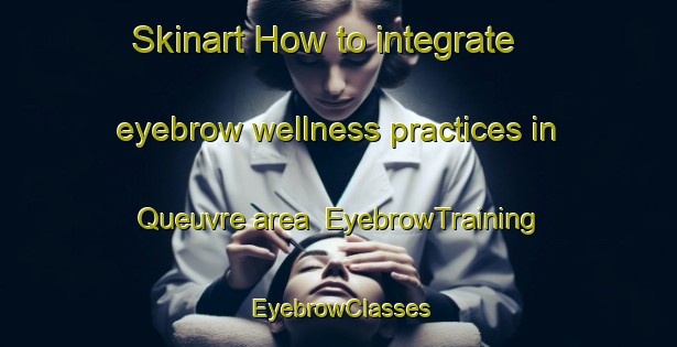 Skinart How to integrate eyebrow wellness practices in Queuvre area | EyebrowTraining | EyebrowClasses | SkinartTraining-France