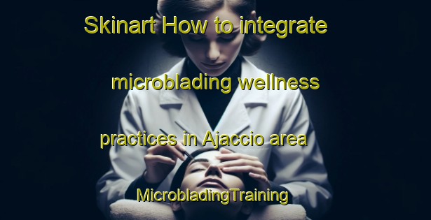 Skinart How to integrate microblading wellness practices in Ajaccio area | #MicrobladingTraining #MicrobladingClasses #SkinartTraining-France